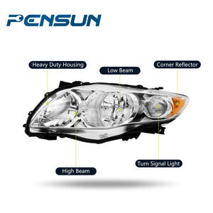 Fabricant produit des composants de phares halogènes pour phares de voiture pour <span class=keywords><strong>Toyota</strong></span> <span class=keywords><strong>Corolla</strong></span> <span class=keywords><strong>CE</strong></span> LE 2009 <span class=keywords><strong>2010</strong></span>, boîtier de phares - Product Image 4