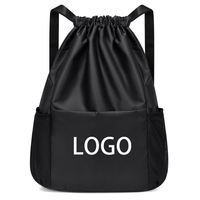 Sac à cordon personnalisé promotionnel de haute qualité à prix abordable, vente en gros pour la gym, le basketball, le marathon, les voyages