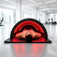 Dôme de sauna infrarouge à lumière rouge ERCON pour la récupération post-entraînement, le bien-être, la maison, portable, pliable, pour tout le corps