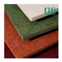 Oeko-Tex 100 ASTM E84 PET Akoestisch Paneel Geluidsisolerende Wand Akoestische Oplossing Polyester 4x8 Plafond Akoestisch Paneel