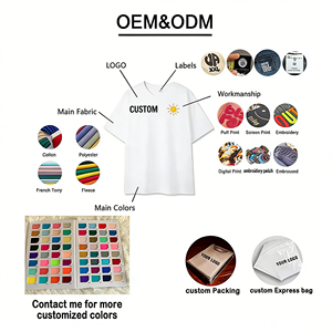 T-shirts pour hommes grande taille Fabricant de vêtements Vente en gros Personnalisé 240g 100% coton T-shirt uni à épaules tombantes - Product Image 5