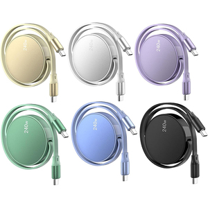 Có Thể Thu Vào <span class=keywords><strong>USB</strong></span> C Để <span class=keywords><strong>USB</strong></span> C Nhanh Chóng Sạc Cáp 240W 480Mbps Truyền Dữ Liệu - Product Image 5