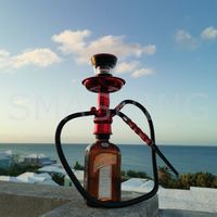 Chicha de voyage en gros, chicha portable, tige de chicha, couleur rouge/jaune/noir/bleu