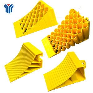 Cales de <span class=keywords><strong>roue</strong></span> robustes Cales de <span class=keywords><strong>roue</strong></span> jaunes antidérapantes et résistantes, butées de <span class=keywords><strong>roue</strong></span> légères pour voitures, camping-cars, camping-cars - Product Image 5