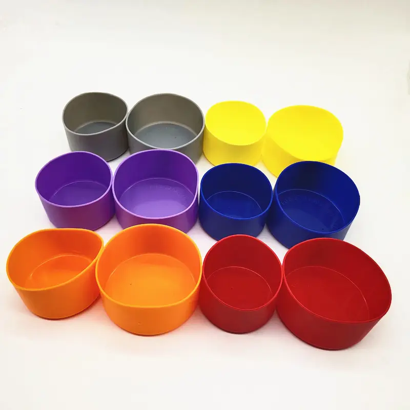 12oz 16oz 18OZ 21OZ 24oz 32oz 40oz 64oz nhiệt chân không Bình chai Silicone bảo vệ khởi động tay áo Tumbler dưới trường hợp bìa