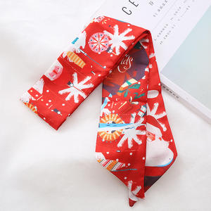 Envoltura <span class=keywords><strong>de</strong></span> cabeza <span class=keywords><strong>de</strong></span> Navidad elástica Diademas deportivas autoatadas Ancho Retro Nieve Hombre Copo <span class=keywords><strong>de</strong></span> nieve Bufanda Accesorios <span class=keywords><strong>de</strong></span> Navidad para el cabello para mujeres - Product Image 4