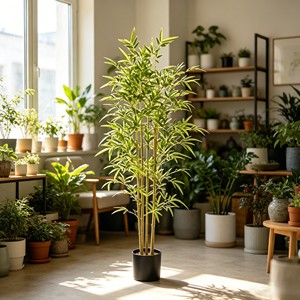 Planta de Bambú de Alta Simulación – Vegetación Ecológica para Decoración de Restaurantes y Hoteles - Product Image 4