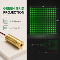 Module laser vert ZhonNa 532nm 45mW DC2.3-5V, nouveau composant de tête laser optique pour modélisation 3D en laboratoire