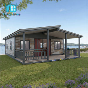 Casa Container Modulare Espandibile Pieghevole da 20, 30, 40 Piedi in Offerta Speciale, Mini Casa Container con 3 Camere da Letto e Cucina - Product Image 2