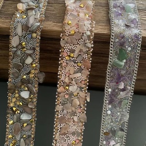 Bling pierres colorées mixte <span class=keywords><strong>strass</strong></span> chaîne coupe pour chaussures vêtement etc. - Product Image 6
