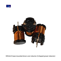 Inducteur de puissance en forme de I DR1415 personnalisable à montage sur base, 100uH, pour alimentation à découpage
