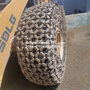 20.5 r25 catene di protezione pneumatici di fabbrica per pale ruote