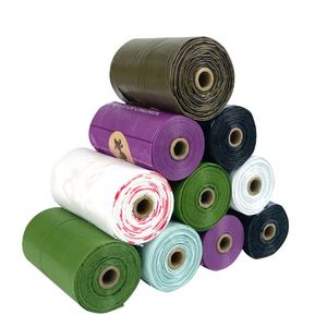 Factory Price 25 Rolls/ctn Disposable Eco Friendly <b>Pet</b> Dog Waste Poo Bags - Product Image 3