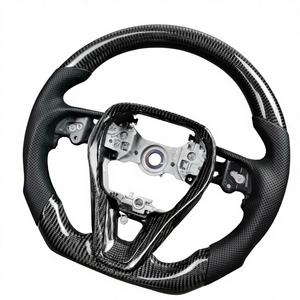 Volante Deportivo de Fibra de Carbono y Cuero de Alto Rendimiento para Land Cruiser, <span class=keywords><strong>Corolla</strong></span> Levin, Camry, Venza - Product Image 3