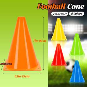 2026 Yüksek Kaliteli Çeviklik Konileri <span class=keywords><strong>PE</strong></span> Spor Aktivitesi Futbol Basketbol Antrenman Konileri Futbol Antrenmanı İçin Uygundur - Product Image 3