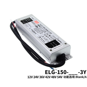 Chuyển mạch cung cấp điện MEANWELL ELG-150-24A-3Y 150W 24V 6.25a điện áp không đổi + liên tục hiện tại dẫn lái xe ELG-150 loạt - Product Image 3