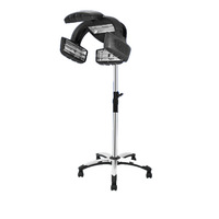 Sèche-cheveux multifonctionnel portable en plastique pour salon, avec écran tactile intelligent à cristaux liquides et fonction de chauffage pour permanente