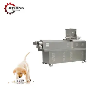 Extrusion Puffed Dry Pet Dog Cat Food Pellet Granules Tablets Making Machine Extruders