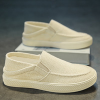Chaussures de skate en tissu pour hommes, tendance, polyvalentes, décontractées, pour l'été