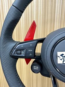 Volante de Fibra de Carbono Compatible con Audi TT R8 TTS TTRS S3 8P MK2 MK3 B8 A3 A4 A5 A6 S1 <span class=keywords><strong>S2</strong></span> S5 RS3 RS4 RS5 RS6 RS7 C6 2008-2012 - Product Image 3