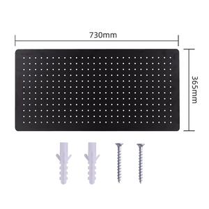 Kit di combinazione di pannelli bianchi a singolo livello da parete Organizer per ornamenti artigianali per la presentazione di oggetti per bambini per uso bagno - Product Image 6