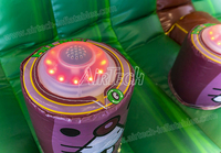 Jeux gonflables interactifs de type IPS vendus directement par l'usine chinoise, jeu amusant Zap a Mole, système de jeu gonflable pour les fêtes