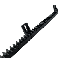 Crémaillère modulaire standard 4M pour portail coulissant, crémaillère à 4 crochets de fixation pour moteurs de portail automatique universels