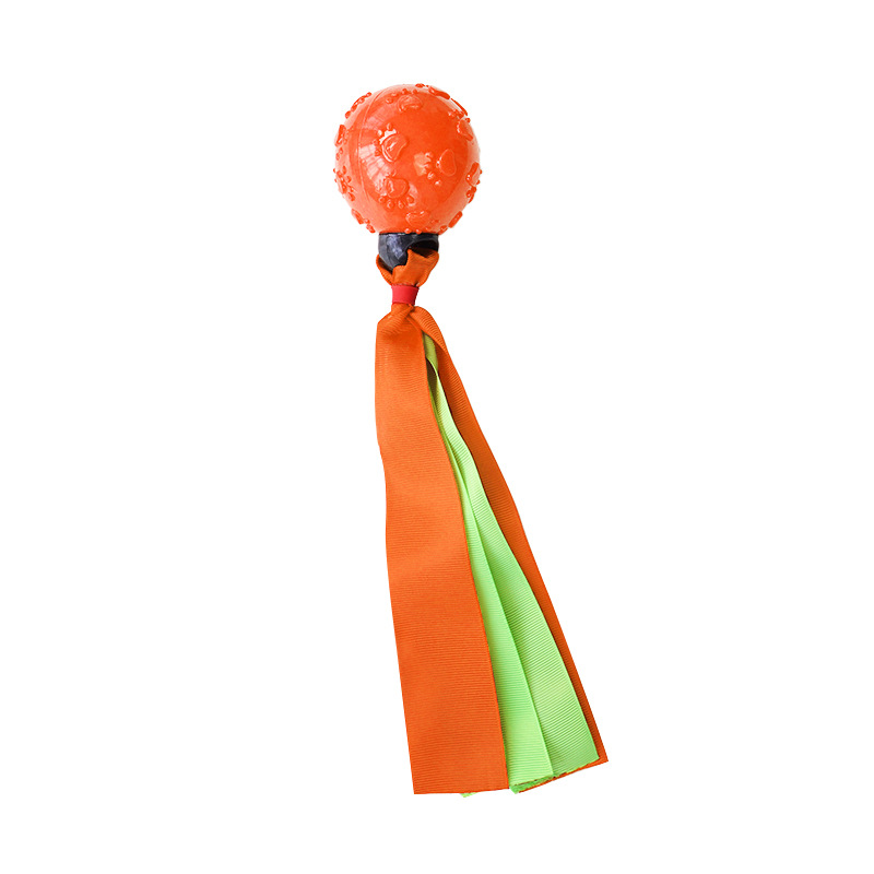 Boule de ruban orange