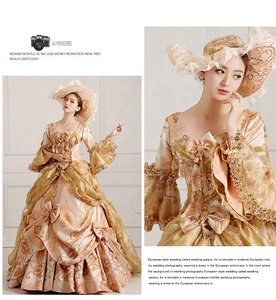 Abito Lungo da Ballo all'Ingrosso, Costume Vittoriano, Abito per Spettacoli Teatrali, Abbigliamento Drammatico, Costume da Corte Reale per <span class=keywords><strong>Opera</strong></span> - Product Image 4