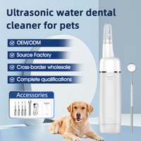 Ultraschall Dental Scaler Tragbares Haustier Mundgeruch Zahnstein entfernung Hunde zähne Reinigung Plaque Entfernungs werkzeug Mit Wassers pülung und LED