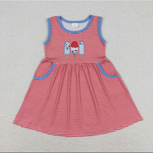 Baby Girls Boys Sibling Popstick 4th Of July Dresses Sets - Product Image 5