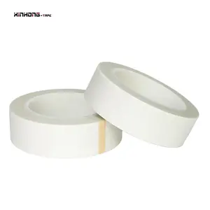 High-temp Class H Insulation Single Sided with Silicone Glue White Color Glass Cloth Electrical Self Adhesive Tape
