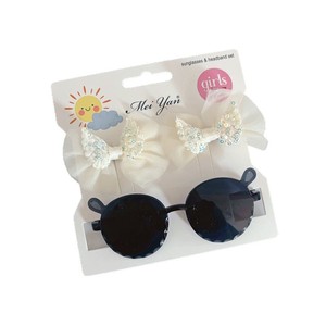 Lunettes <span class=keywords><strong>de</strong></span> <span class=keywords><strong>soleil</strong></span> pour enfants Pince à cheveux pour filles Pince à cheveux florale Accessoires pour cheveux pour filles Lunettes <span class=keywords><strong>de</strong></span> <span class=keywords><strong>soleil</strong></span> pour bébés - Product Image 5