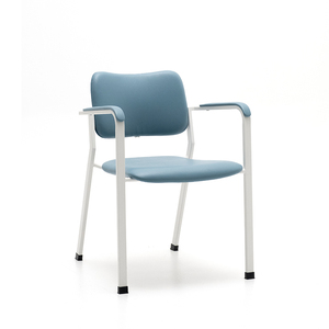 Fauteuil d'assistant dentaire pliable multifonctionnel en tissu pour salle de consultation médicale moderne, usage commercial - Product Image 2