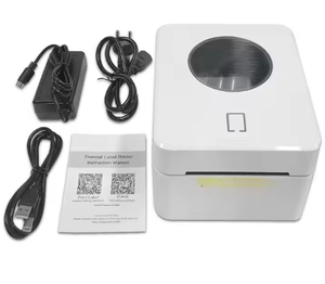 Imprimante thermique d'étiquettes de bordereau 4x6, 203 dpi, noir et blanc, code-barres, interface LAN avec connectivité Wi-Fi, en stock - Product Image 4