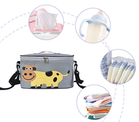 Sac Organisateur Double pour Poussette Bébé Imperméable à Motifs de Dessins Animés, Compatible avec les Poussettes, Offre Spéciale 2024 avec Remise Populaire