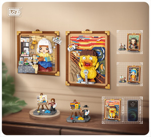 Cho <span class=keywords><strong>Loz</strong></span> DIY Mini Gạch Xây Dựng Khối Lắp Ráp Thiết Lập 3D Câu Đố 3D Câu Đố Vịt Vịt Đồ Chơi Giáo Dục Nhựa Mô Hình Đồ Chơi - Product Image 5