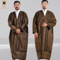 Manteau musulman Zaynab, sur mesure, OEM, haute qualité, manteau arabe pour hommes, manteau islamique d'hiver