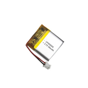 แบตเตอรี่ลิเธียมโพลิเมอร์แบบชาร์จไฟได้3.7V 90mAh 302020แบตเตอรี่ลิเธียม - Product Image 3