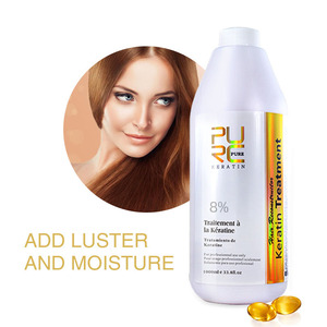 Trattamento Brasiliano per <span class=keywords><strong>Capelli</strong></span> PURC8% con Cheratina per Riparazione, Lucidatura e Stiratura di <span class=keywords><strong>Capelli</strong></span> Secchi - Product Image 2
