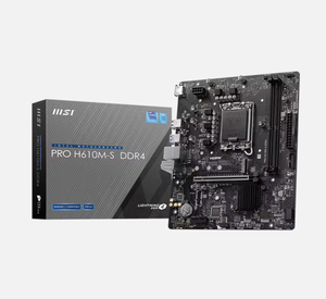 เมนบอร์ดสำหรับเดสก์ท็อปสำหรับเล่นเกม <span class=keywords><strong>MSI</strong></span> Pro <span class=keywords><strong>H610M</strong></span>-S WiFi DDR4ความจุ64GB RAM และอินเตอร์เฟซฮาร์ดไดรฟ์ SATA ชิปเซ็ต Intel - Product Image 6