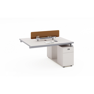 Escritorio de Oficina Individual de Estilo Moderno al Mejor Precio, Muebles de Oficina de Tablero de Partículas, Asientos Extensibles para Edificios de Oficinas - Product Image 1