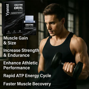 OEM/ODM Tiras Orales Veganas de Creatina Monohidrato para Hombres Adultos, Favorecen la Recuperación Muscular y el Control de Energía, Muestra Gratis - Product Image 3