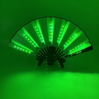 Cool décoratif lueur lumière LED Disco danse ventilateurs de nuit belle 7 couleurs nouveauté Style accessoire accessoires pour hommes et femmes