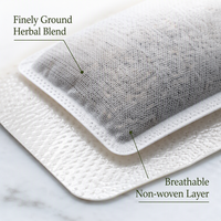 Patchs pour les pieds Vitality Poria Eight Treasure OEM ODM 30 pièces/boîte, autocollants à base de plantes et de moxa pour soulager l'humidité, prix usine