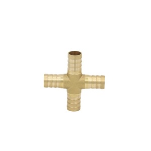 Adaptador de latón en cruz Central Coach de 47 mm con diámetro interior de 5 mm para conexión de agua - Product Image 5