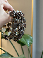 Bracelet en cristal naturel Sinyore Yeyu - Quartz fumé