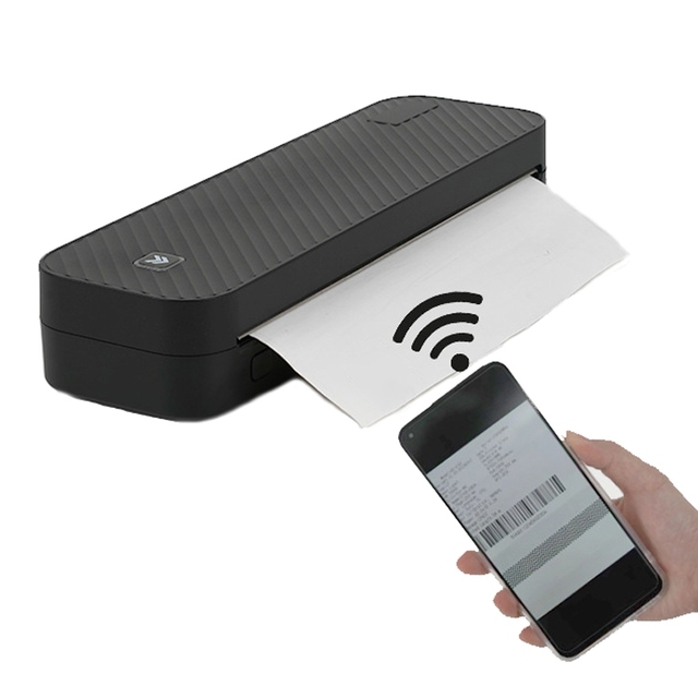 203DPI A4 Home Portable Wireless WiFi Thermal Printer