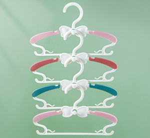 <span class=keywords><strong>2025</strong></span> phong cách mới có thể thu vào móc áo nhựa quần áo trẻ em có thể được xếp chồng lên nhau và lưu trữ để tiết kiệm không gian - Product Image 3