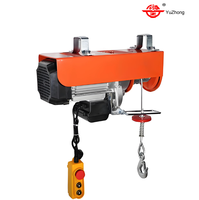Mini palan électrique 220V nouveau 200kg-400kg câble métallique grue ascenseur Machine outils de levage pour hôtels